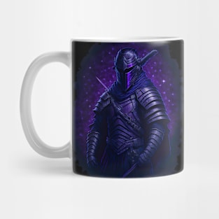 "Warrior of the Night: A Magical Warrior Embracing Splendor" Mug